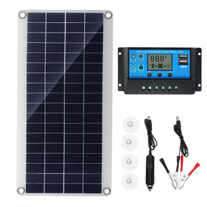 Cross-Border Supply of Polycrystalline 10W Solar Panel Kit 18V12V Voltage Suitable for Rv and Ship Off-Grid Systems