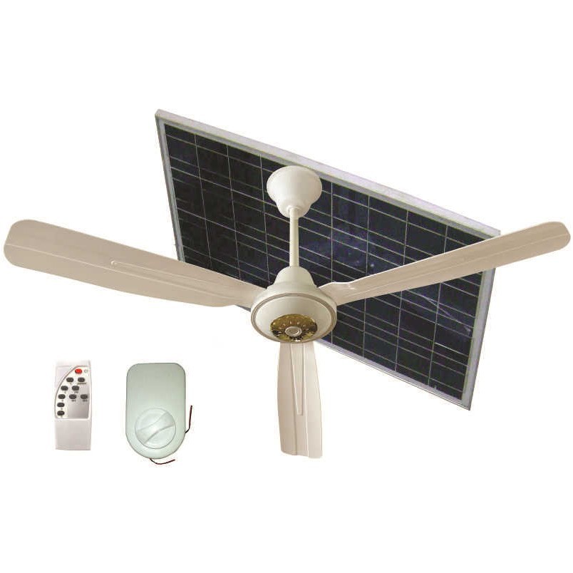 12V Battery Solar Dc Wide Voltage 50inch Dc Emergency Inverter Ceiling Fan